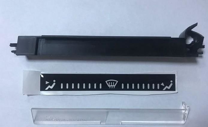 Lada Vega Kalorifer Isı Kontrol Camı + Alt Plastiği